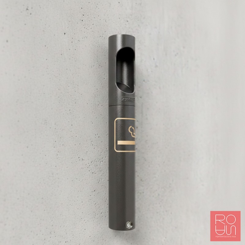 Cendrer Cigarreta Mural Ø 76 mm | Capacitat 1500 Burilles